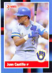 1988 Donruss Baseball Cards    363     Juan Castillo